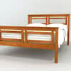 Vermont Furniture Designs Cable Crossing Wood Bed Frame image