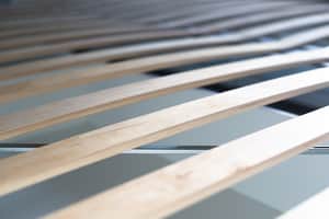 Bed base close up