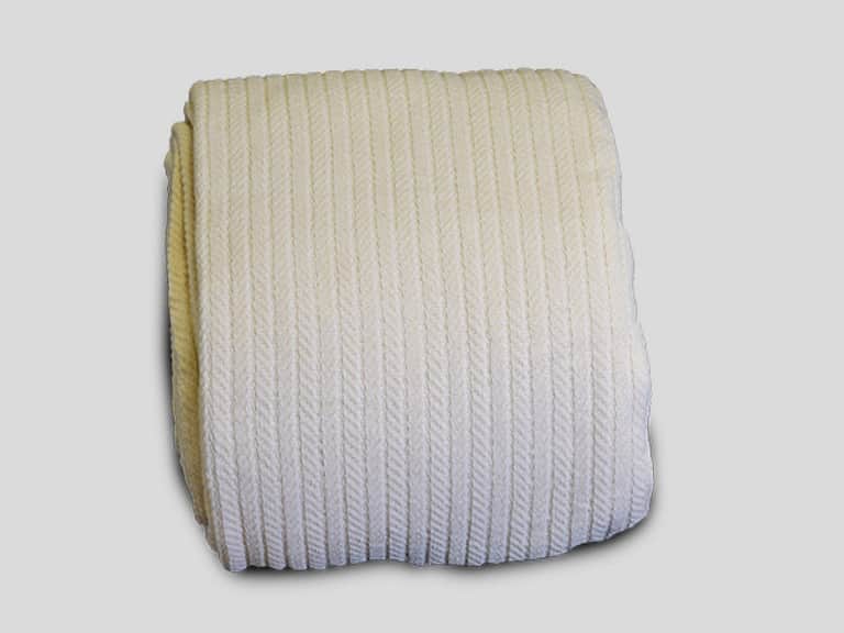 Organic Cotton Ribbed Herringbone Chenille Blanket image
