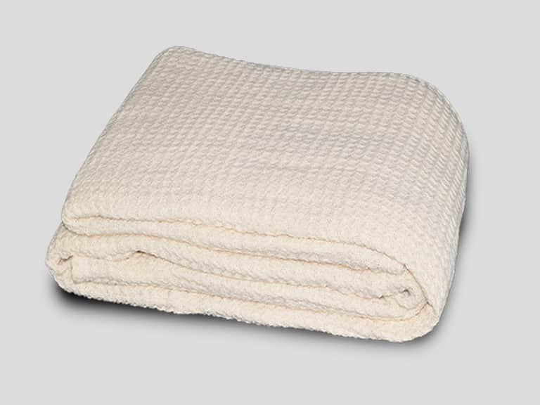 Organic Cotton Waffle Blanket image