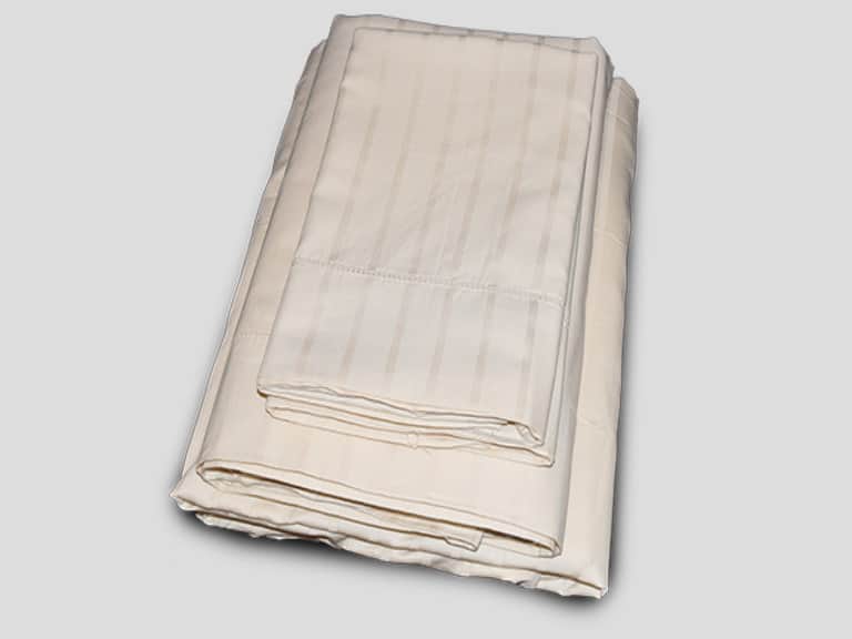 Organic Cotton Luxury Striped Sateen Sheets image