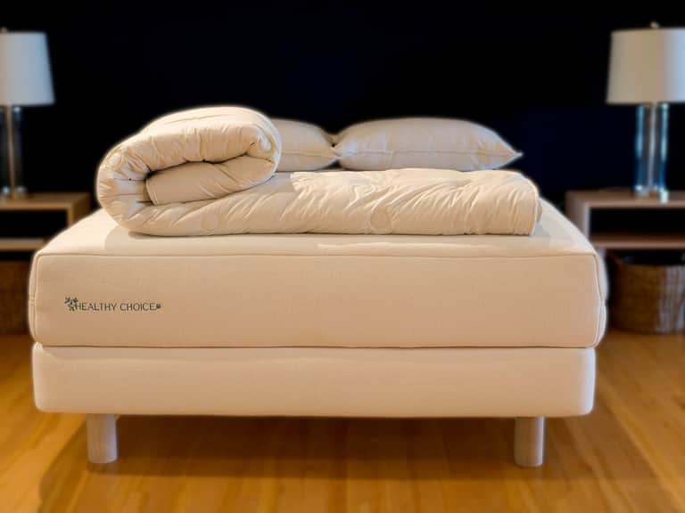 Healthy Choice Medium Weight Organic Wool Comforter image