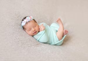 newborn sleeping