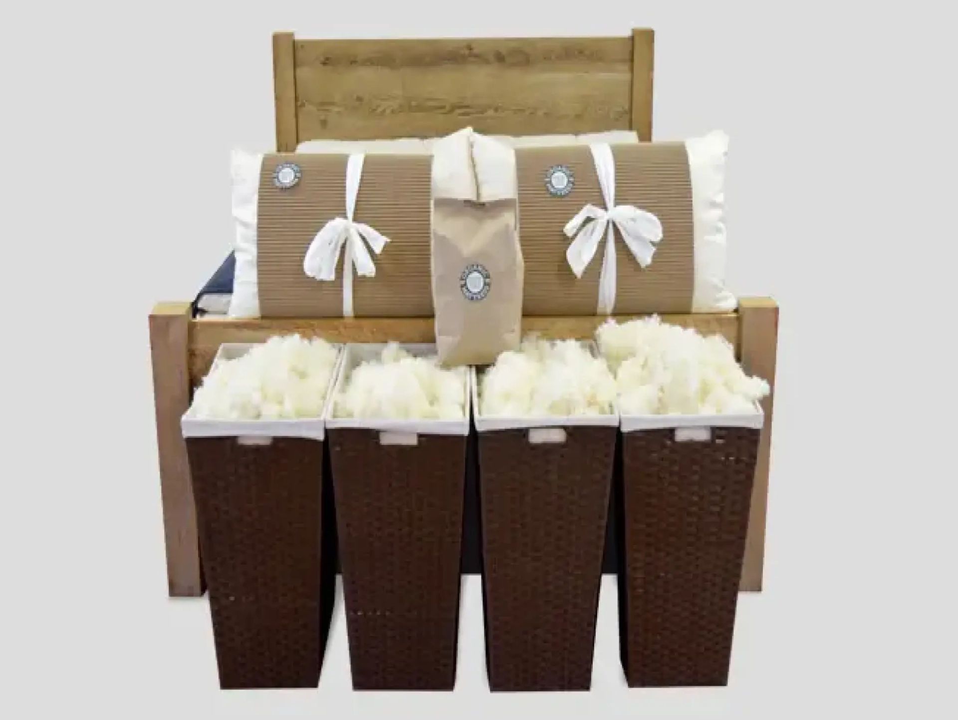 Adjustable Wool Pillow Organic Pillows